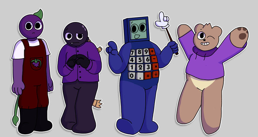 Dandy's World OCs | Style 1 Dandy's World OCs | Style 1
