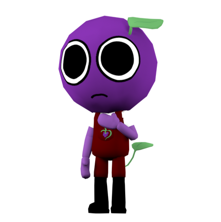 Alfonso The Grape | Dandy's World OC